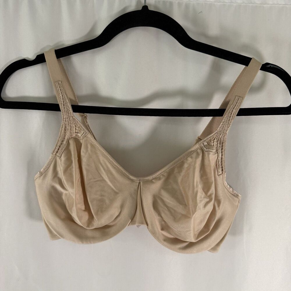 Wacoal Bra Women's 32DD Beige Wired Hook Eye Adjustable Straps